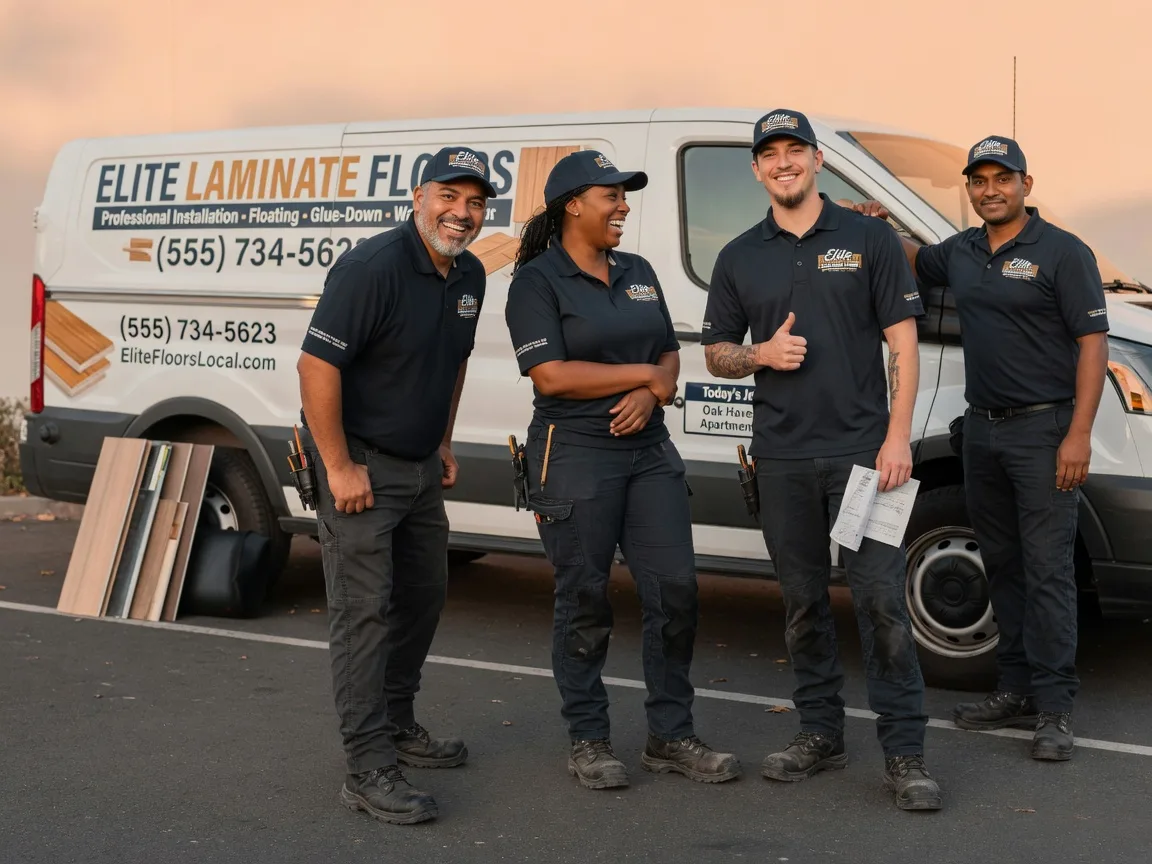 Laminate flooring installation company in Marion, AR